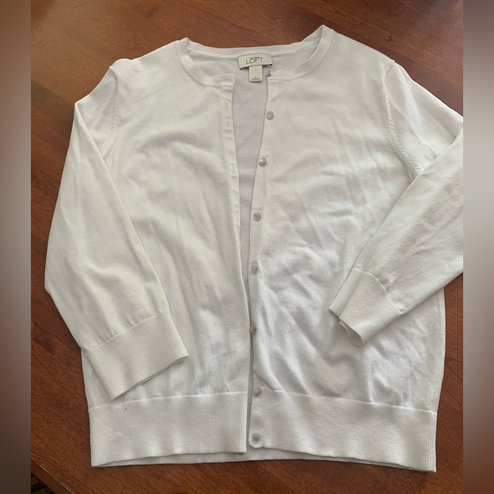White Loft Cardigan